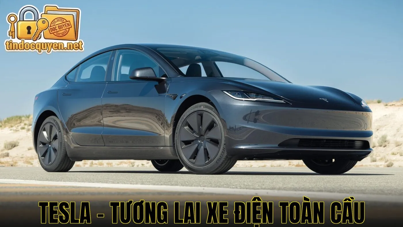 Tesla – Tương lai xe điện toàn cầu