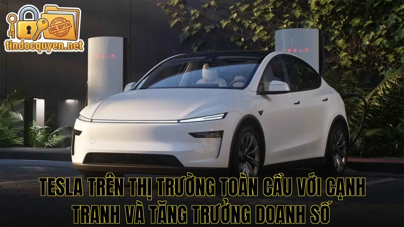 Tesla trên thị trường toàn cầu với cạnh tranh và tăng trưởng doanh số