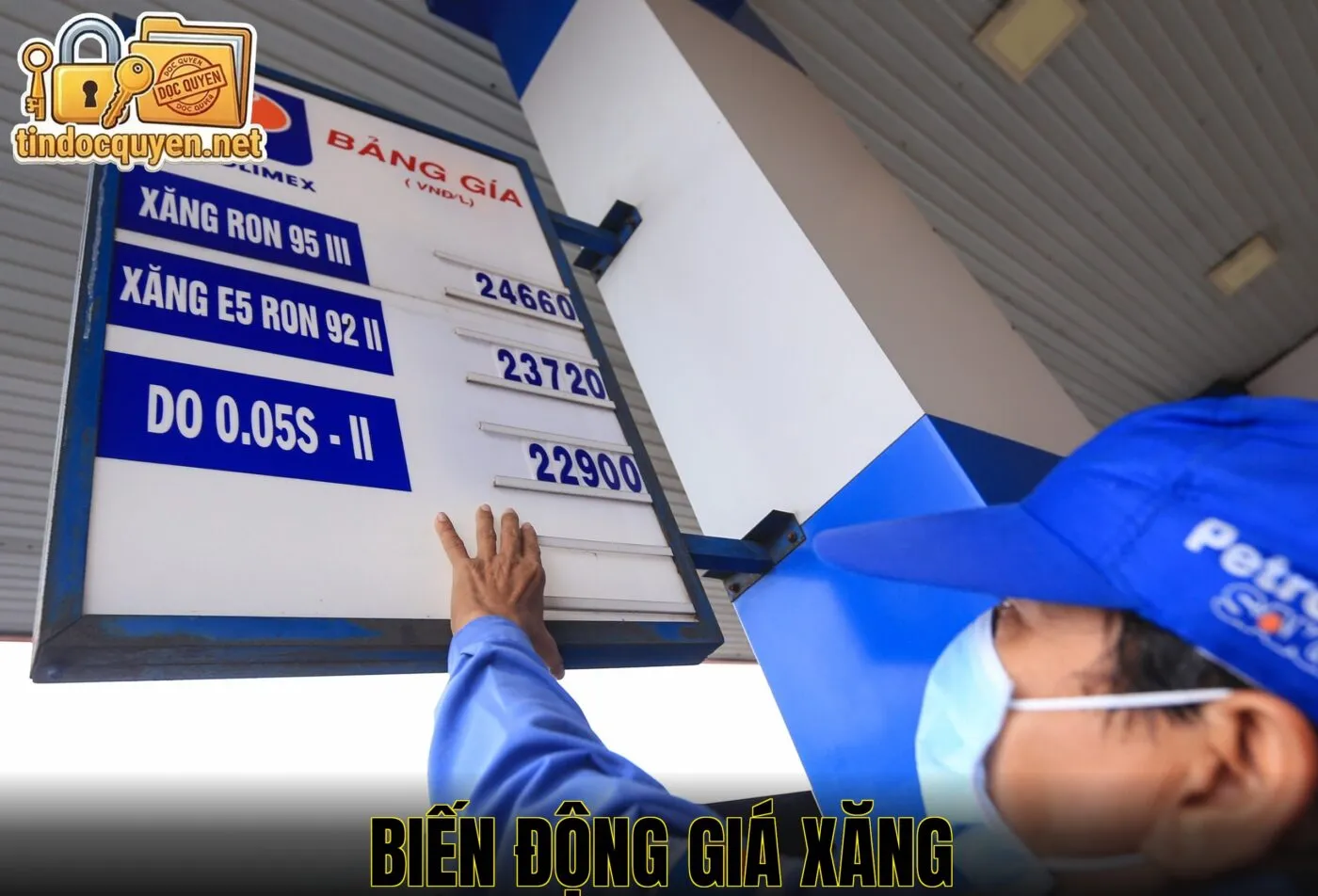 Biến động giá xăng