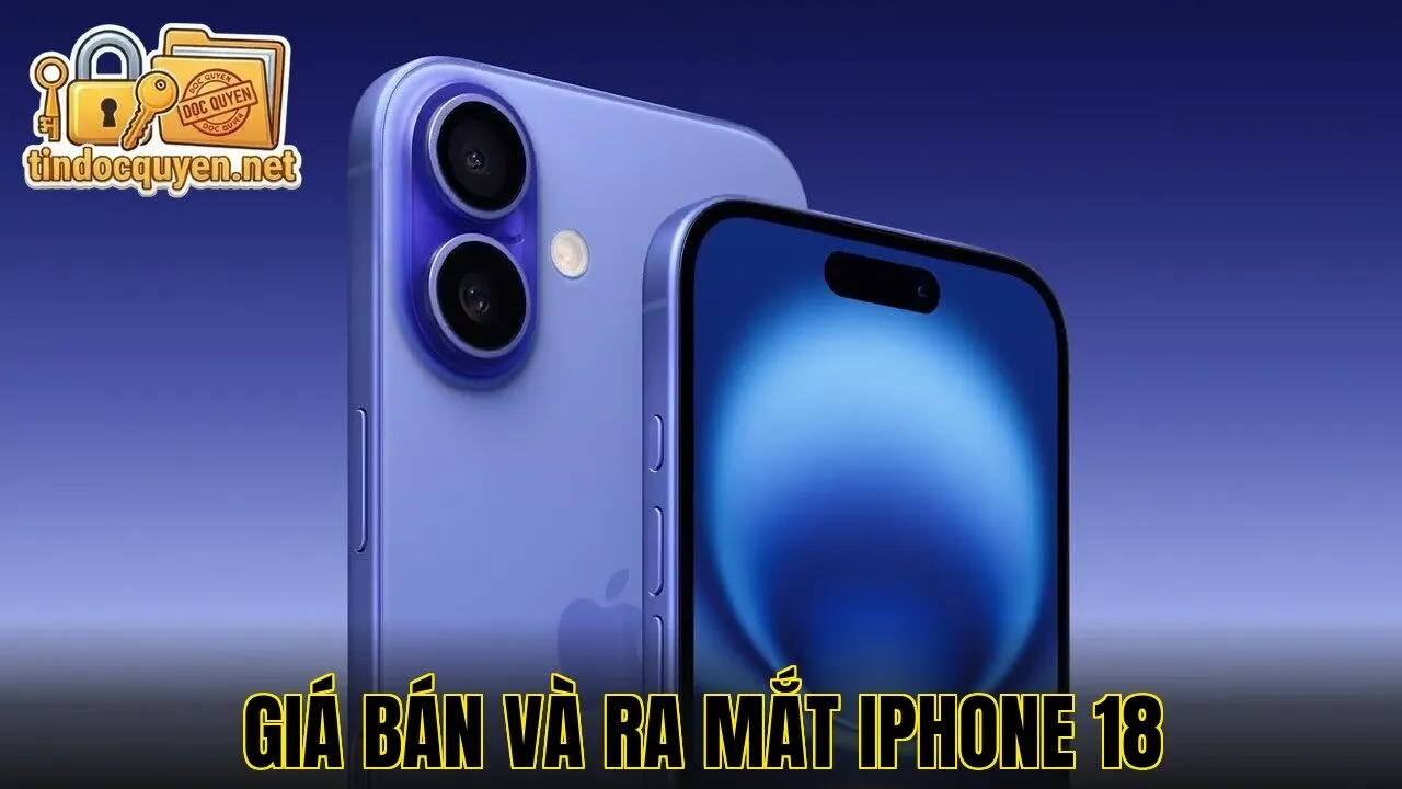 Giá bán và ra mắt iPhone 18